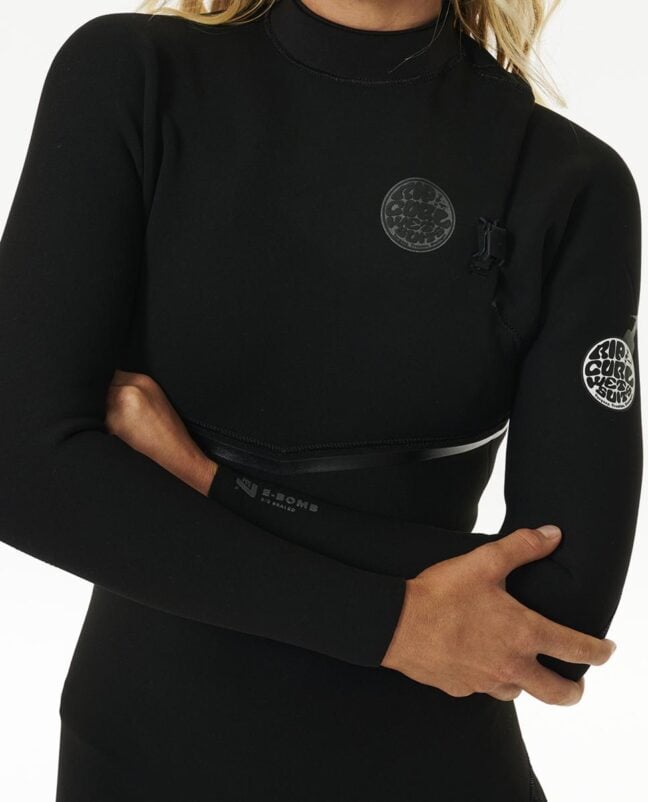 Rip Curl Womens E-bomb 2mm Long Sleeve Springsuit Black. Rip Curl Springsuits in Womens Springsuits & Womens Wetsuits. Code: 138WSP