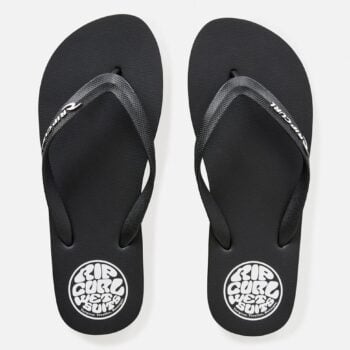 Rip Curl Icons Of Surf Bloom Open Toe Thongs Black/white. Rip Curl Thongs in Mens Thongs & Mens Footwear. Code: 1AKMOT