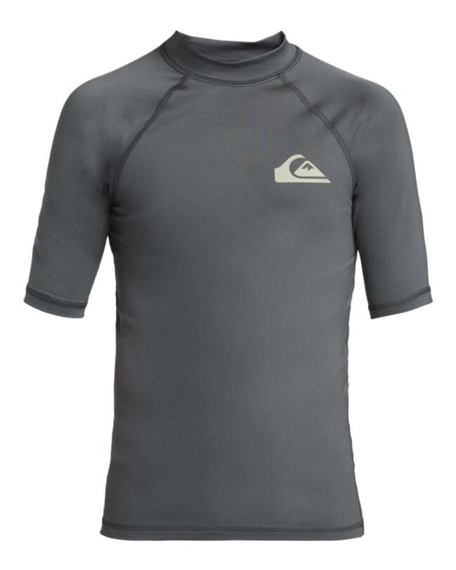 Quiksilver Everyday - Short Sleeves Upf 50 Surf T-shirt For Boys 8 - 16 Iron Gate. Quiksilver Rashvests in Boys Rashvests & Boys Wetsuits. Code: AQBWR03063