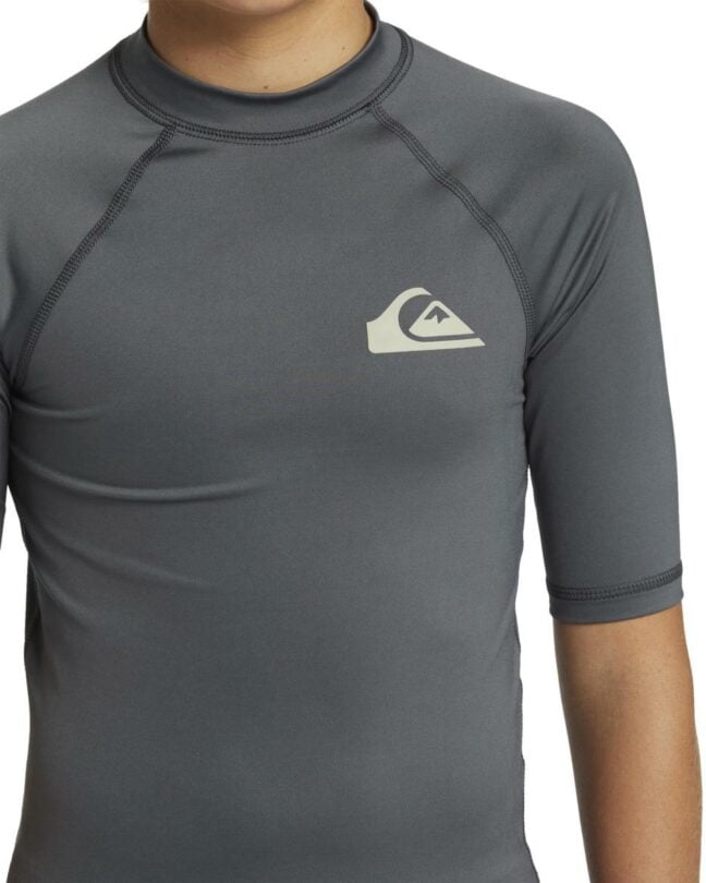 Quiksilver Everyday - Short Sleeves Upf 50 Surf T-shirt For Boys 8 - 16 Iron Gate. Quiksilver Rashvests in Boys Rashvests & Boys Wetsuits. Code: AQBWR03063