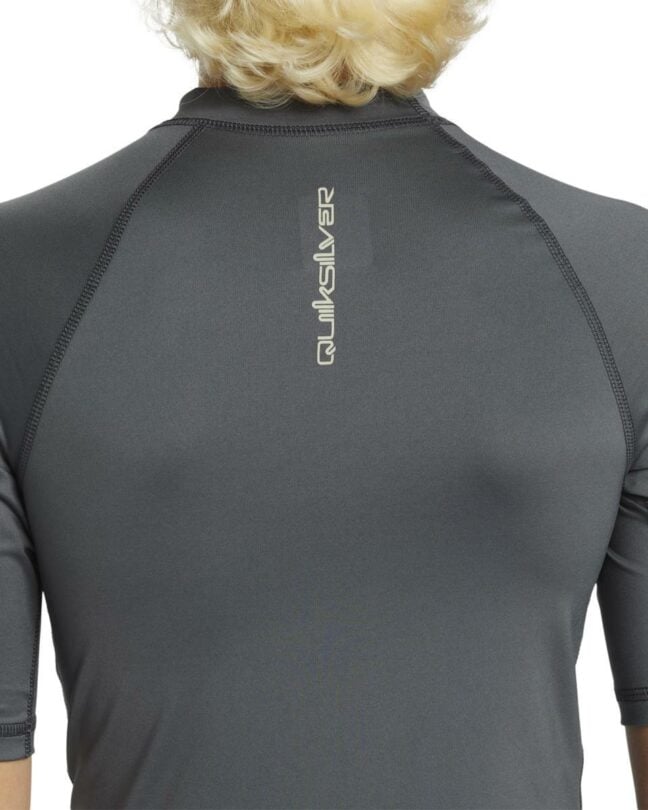 Quiksilver Everyday - Short Sleeves Upf 50 Surf T-shirt For Boys 8 - 16 Iron Gate. Quiksilver Rashvests in Boys Rashvests & Boys Wetsuits. Code: AQBWR03063