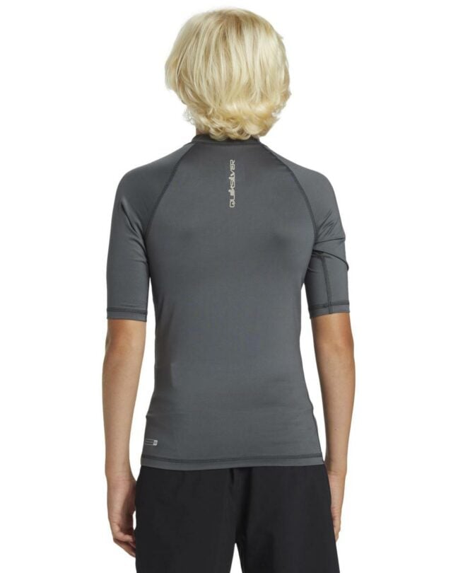Quiksilver Everyday - Short Sleeves Upf 50 Surf T-shirt For Boys 8 - 16 Iron Gate. Quiksilver Rashvests in Boys Rashvests & Boys Wetsuits. Code: AQBWR03063