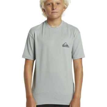Quiksilver Everyday Surf - Short Sleeve Upf 50 Surf T-shirt For Boys 8-16 Quarry. Quiksilver Rashvests in Boys Rashvests & Boys Wetsuits. Code: AQBWR03067