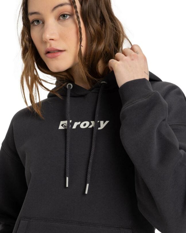 Roxy Perfect Place Hoodie Brus Phantom. Roxy Hoodies in Womens Hoodies & Womens Jackets, Jumpers & Knits. Code: ERJFT04959