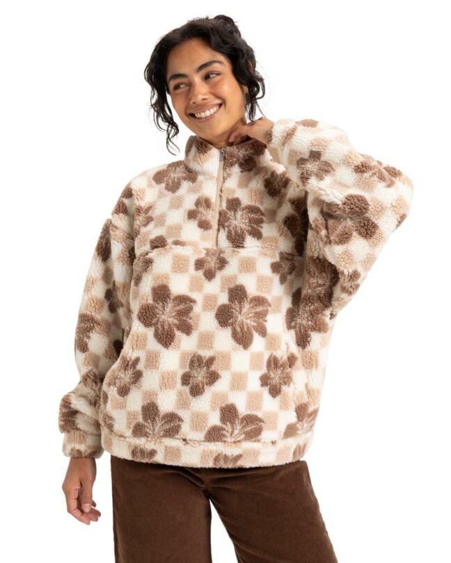 Roxy Jive Talking Bonded Egret Hibi Square. Roxy Sweats in Womens Sweats & Womens Jackets, Jumpers & Knits. Code: ERJPF03208
