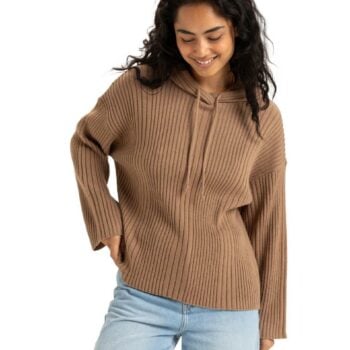 Roxy Here We Glow Portabella. Roxy Hoodies in Womens Hoodies & Womens Jackets, Jumpers & Knits. Code: ERJSW03663