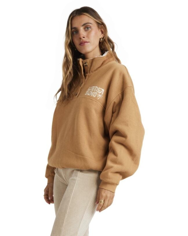 Billabong Twisties Button Down Biscuit. Billabong Sweats in Womens Sweats & Womens Jackets, Jumpers & Knits. Code: UBJFT00265