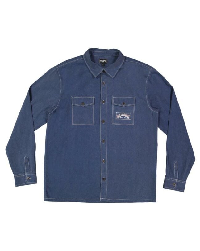 Billabong Bong Years Over Shirt Indigo. Billabong Shirts - Long Sleeve in Mens Shirts - Long Sleeve & Mens Shirts. Code: UBYWT00154