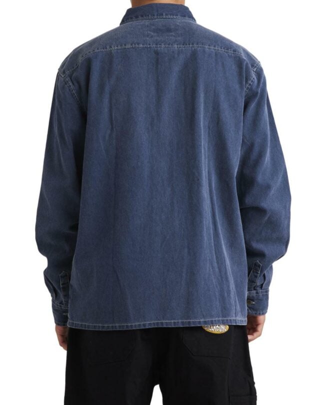 Billabong Bong Years Over Shirt Indigo. Billabong Shirts - Long Sleeve in Mens Shirts - Long Sleeve & Mens Shirts. Code: UBYWT00154
