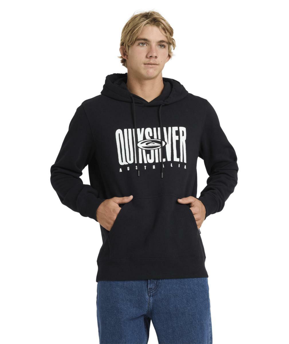 Quiksilver Aus Stack Hoodie Black. Quiksilver Hoodies in Mens Hoodies & Mens Jackets, Jumpers & Knits. Code: UQYFT03207