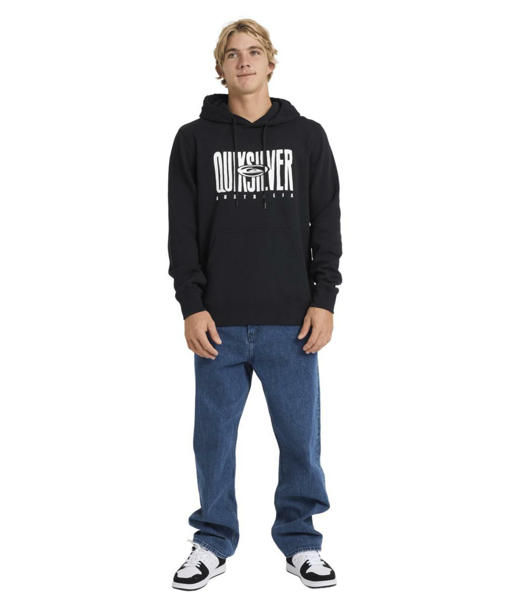 Quiksilver Aus Stack Hoodie Black. Quiksilver Hoodies in Mens Hoodies & Mens Jackets, Jumpers & Knits. Code: UQYFT03207