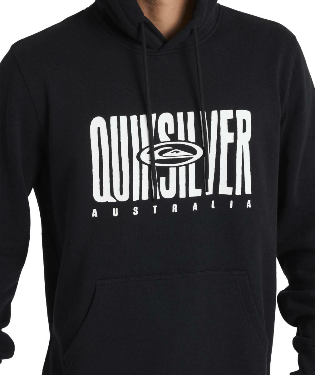 Quiksilver Aus Stack Hoodie Black. Quiksilver Hoodies in Mens Hoodies & Mens Jackets, Jumpers & Knits. Code: UQYFT03207