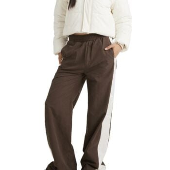 Rvca Tracked Wide Leg Pant Chocolate. Rvca Pants in Womens Pants & Womens Pants & Jeans. Code: UVJNP00154