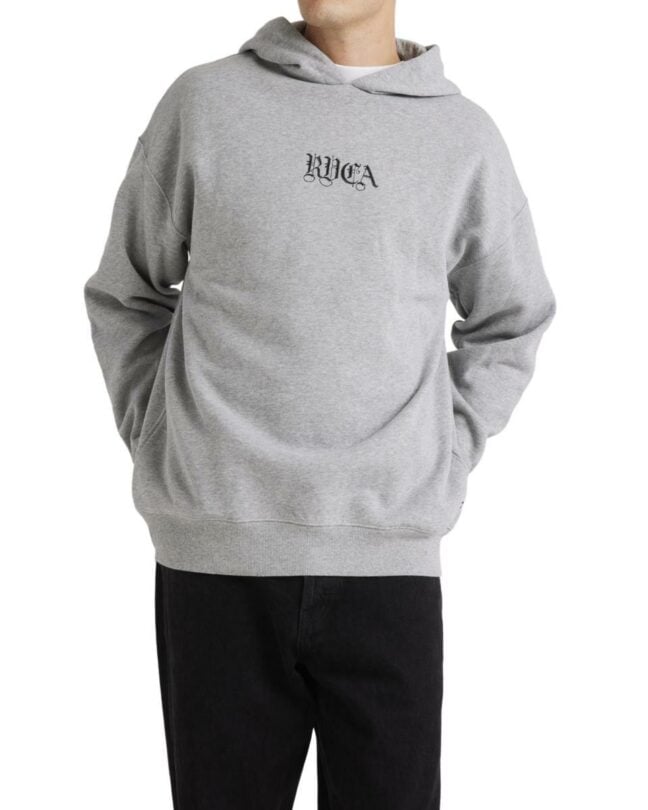 Rvca Benj Hoodie Grey Marle. Rvca Hoodies in Mens Hoodies & Mens Jackets, Jumpers & Knits. Code: UVYFT00333