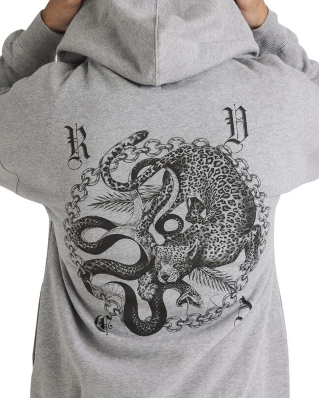 Rvca Benj Hoodie Grey Marle. Rvca Hoodies in Mens Hoodies & Mens Jackets, Jumpers & Knits. Code: UVYFT00333