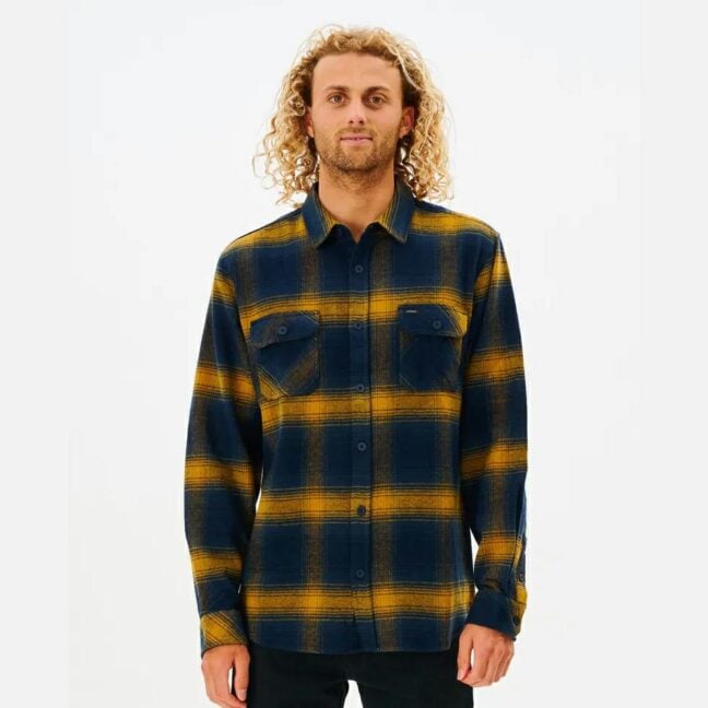 Rip Curl Count Flannel Shirt Gold. Rip Curl Shirts - Long Sleeve in Mens Shirts - Long Sleeve & Mens Shirts. Code: 00JMSH
