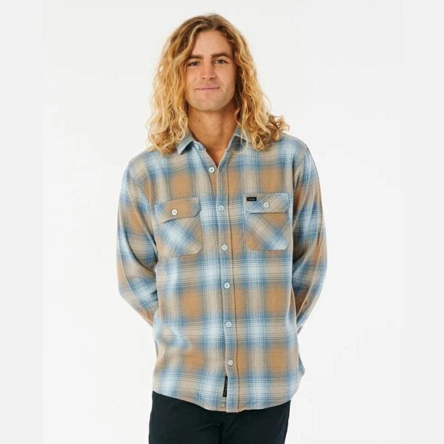 Rip Curl Count Flannel Shirt Yucca. Rip Curl Shirts - Long Sleeve in Mens Shirts - Long Sleeve & Mens Shirts. Code: 00JMSH