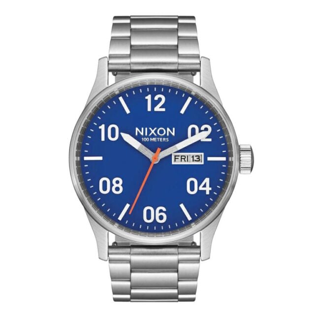 Nixon Sentry Steel Silv Cobalt Silver Cobalty. Nixon Watches in Mens Watches & Mens Watches. Code: A3565211