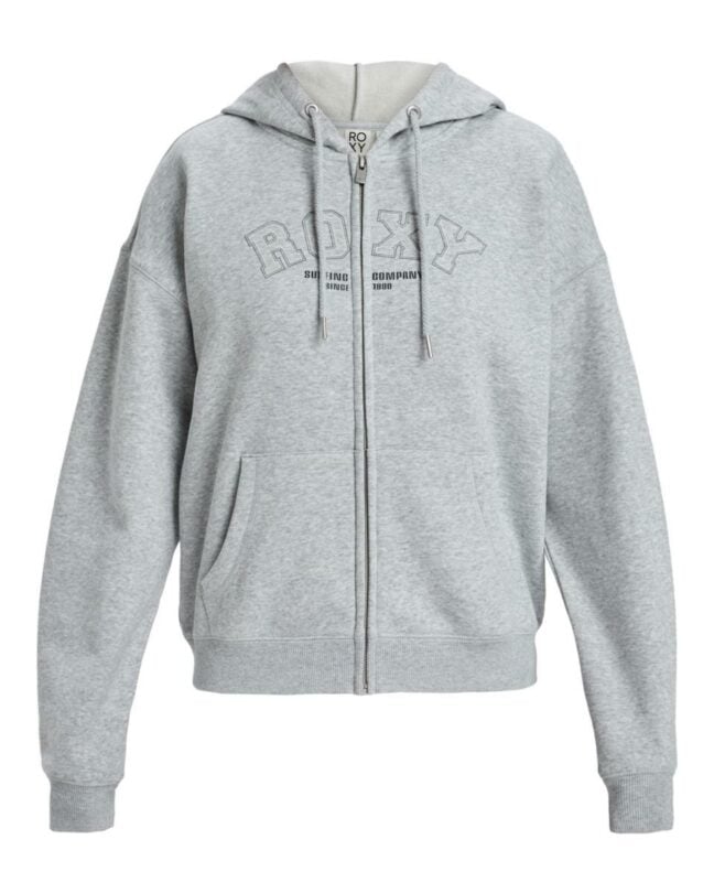 Roxy Perfect Place Zip Brushed Heritage Heather. Roxy Sweats in Womens Sweats & Womens Jackets, Jumpers & Knits. Code: ERJFT04960