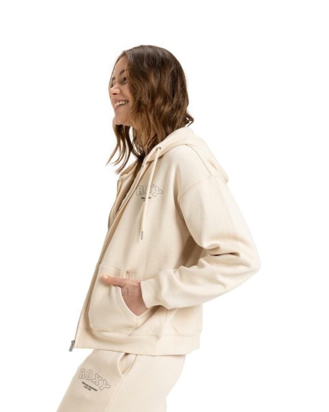 Roxy Perfect Place Zip Brushed Parchment. Roxy Sweats in Womens Sweats & Womens Jackets, Jumpers & Knits. Code: ERJFT04960