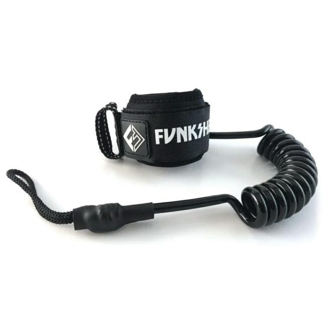 Funkshen Funksen Single Swiv Wrist White Black. Funkshen Bodyboard Leash in Boardsports Bodyboard Leash & Boardsports Accessories. Code: FSWL