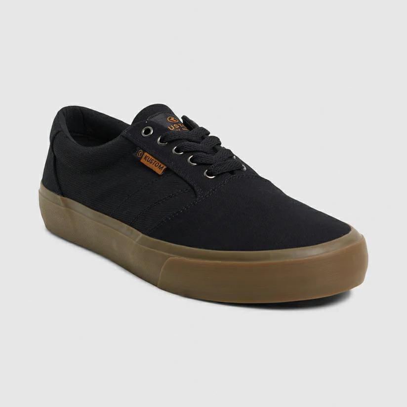 Kustom Footwear Central Wide Black Gum Black Gum. Kustom Footwear Shoes in Mens Shoes & Mens Footwear. Code: K913104
