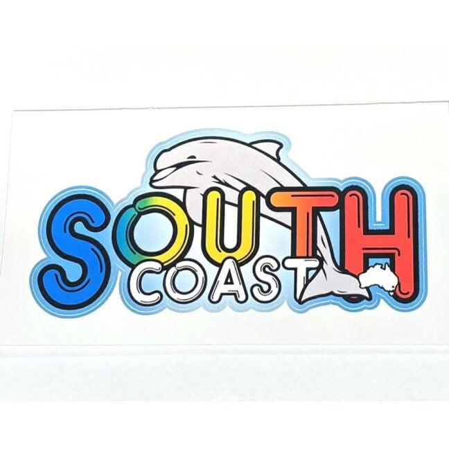 Ulladulla Surfboard Co South Coast Sticker Assorted. Ulladulla Surfboard Co Stickers in Generic Stickers & Generic Accessories. Code: SOUTHCOAST