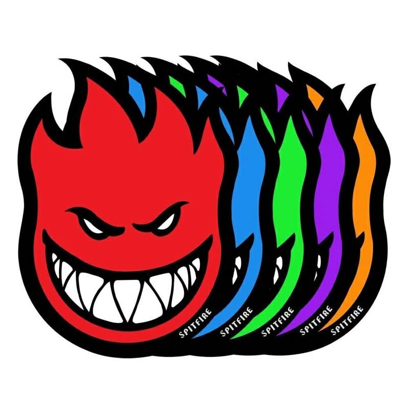 Spitfire Wheels Sf Fireball Sticker Med Orange. Spitfire Wheels Stickers in Generic Stickers & Generic Accessories. Code: 005001009