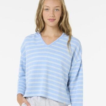 Rip Curl Bobbi Knit Hood-girl Mid Blue. Rip Curl Hoodies in Girls Hoodies & Girls Jackets, Jumpers & Knits. Code: 009GKN