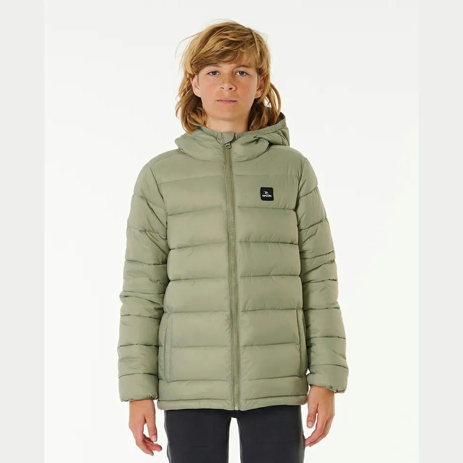 Rip Curl Anti Series Puffer Jacket Kids (8-16 Years) OLIVE
