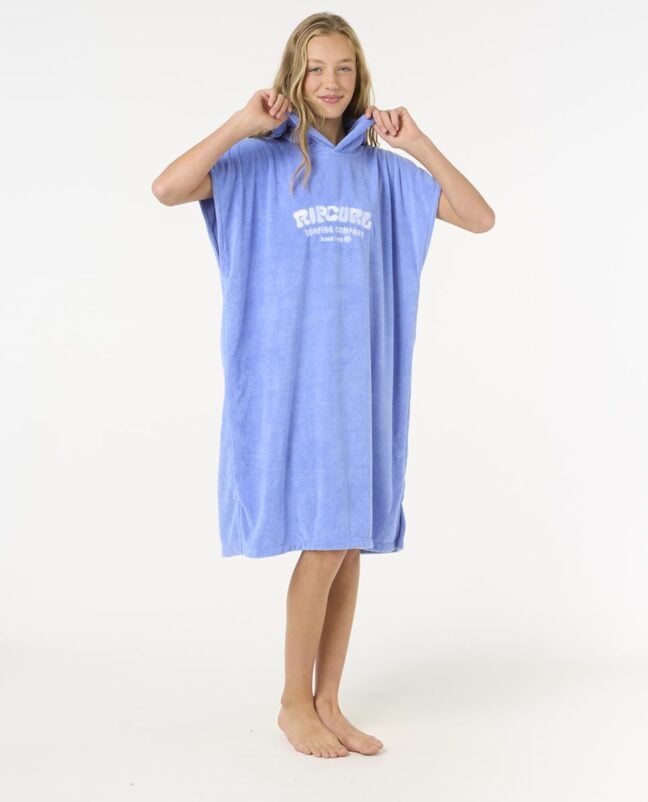 Rip Curl Classic Surf Hooded Towel - Girls (8-14 Years) Blue. Rip Curl Towels - Hooded in Girls Towels - Hooded & Girls Accessories. Code: 00CGTO