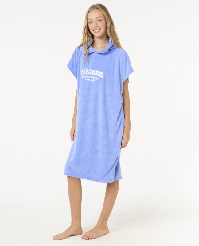 Rip Curl Classic Surf Hooded Towel - Girls (8-14 Years) Blue. Rip Curl Towels - Hooded in Girls Towels - Hooded & Girls Accessories. Code: 00CGTO