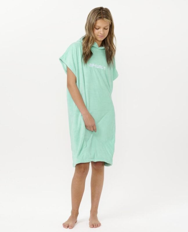 Rip Curl Classic Surf Hooded Towel - Girls (8-14 Years) Light Green. Rip Curl Towels - Hooded in Girls Towels - Hooded & Girls Accessories. Code: 00CGTO