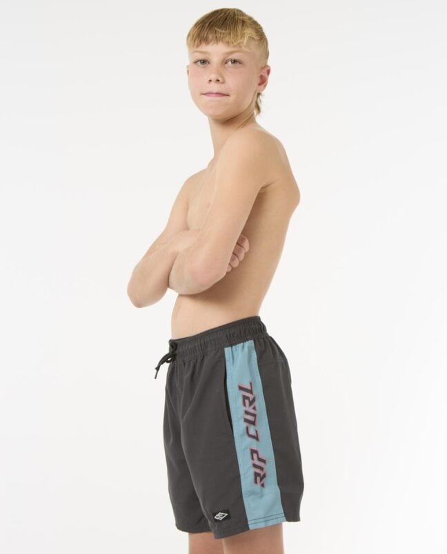 Rip Curl Raw Energy Block Volley - Washed Black. Rip Curl Boardshorts - Elastic Waist in Boys Boardshorts - Elastic Waist & Boys Shorts. Code: 049BBO