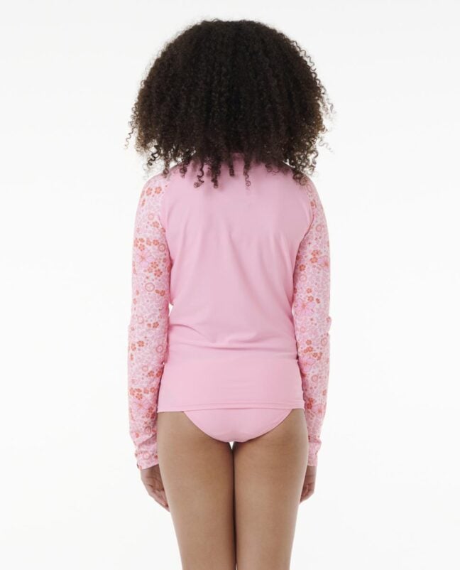 Rip Curl Summer Ls Zip Rash Vest- Bright Pink. Rip Curl Rashvests in Girls Rashvests & Girls Wetsuits. Code: 12YGRV
