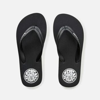Rip Curl Icons Bloom Open Toe Sandals - Boys Black/white. Rip Curl Thongs in Boys Thongs & Boys Footwear. Code: 16RBOT