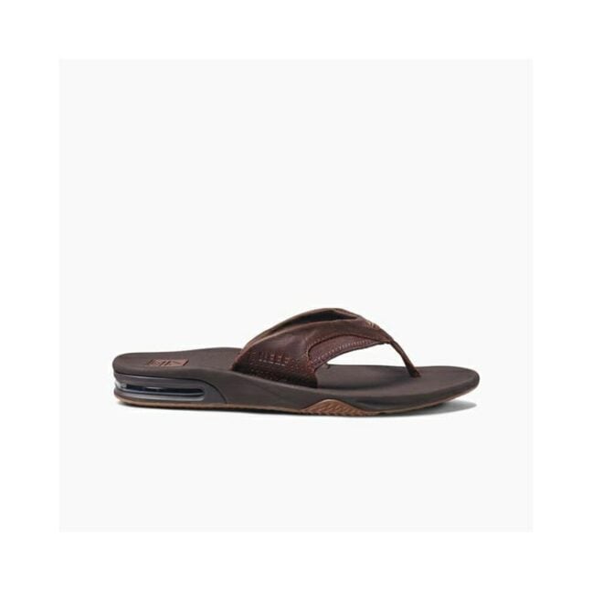 Reef Leather Fanning Dark Brown. Reef Thongs in Mens Thongs & Mens Footwear. Code: 2156