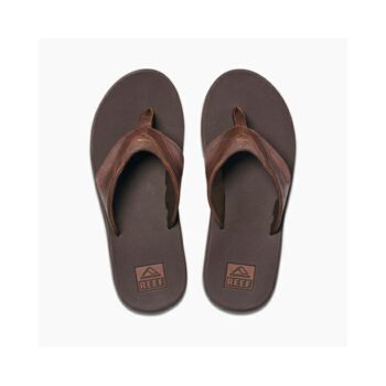 Reef Leather Fanning Dark Brown. Reef Thongs in Mens Thongs & Mens Footwear. Code: 2156