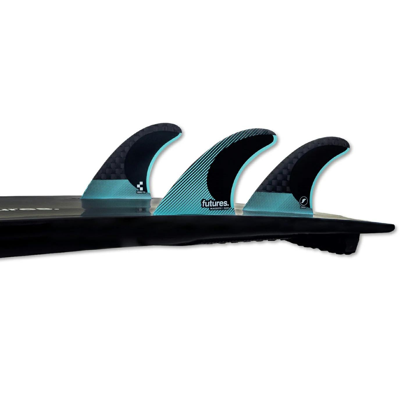 Futures Fins R4 Blackstix Rakethruster Blue. Futures Fins Fins in Boardsports Fins & Boardsports Surf. Code: 463647000
