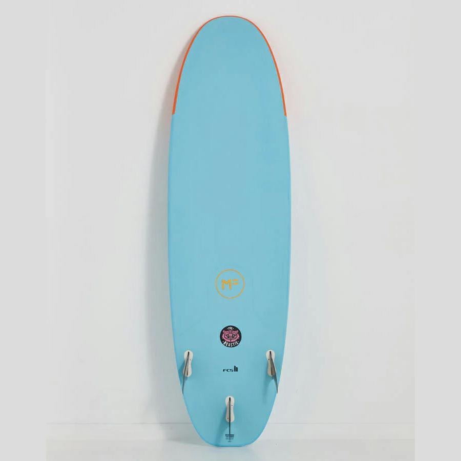 MICK FANNING SOFTBOARDS THEBEASTIE6’0” MF BEASTIE SUPERSOFT - AQUA MARINE – MICK FANNING SOFTBOARDS AUS