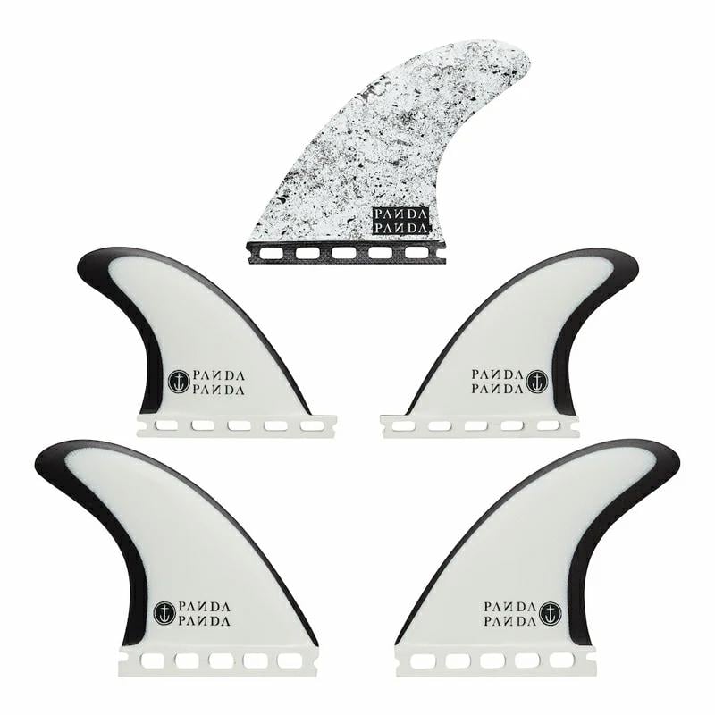Captain Fin Co Panda 5 Fin (single Tab) Black White. Captain Fin Co Fins in Boardsports Fins & Boardsports Surf. Code: CFF2212000