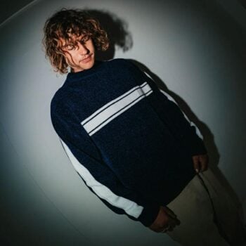 Rusty White Line Chenille Dbl. Rusty Sweats in Mens Sweats & Mens Jackets, Jumpers & Knits. Code: CKM0412