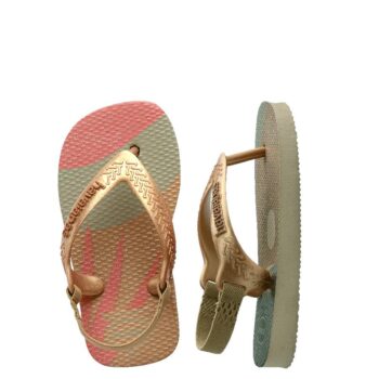 Havaianas Baby Palette Glow Sand Grey / Golden Sand Grey/golden. Havaianas Thongs in Toddler Girls Thongs & Toddler Girls Footwear. Code: HBPG9877B