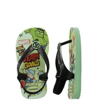 Havaianas Baby Marvel Green Garden Green Garden. Havaianas Thongs in Toddlers Thongs & Toddlers Footwear. Code: HBPM6617B