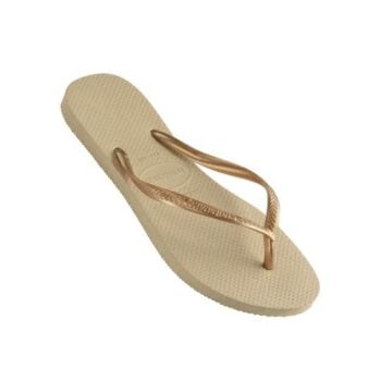 Havaianas Kids Slim Metallic Sand Grey/light Golden Sand Grey Golden. Havaianas Thongs in Girls Thongs & Girls Footwear. Code: HKMS2719K