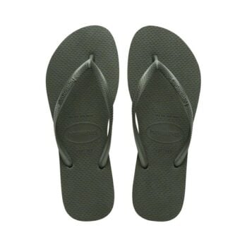 Havaianas Slim Metallic Green Olive Green Olive. Havaianas Thongs in Womens Thongs & Womens Footwear. Code: HSMS4896