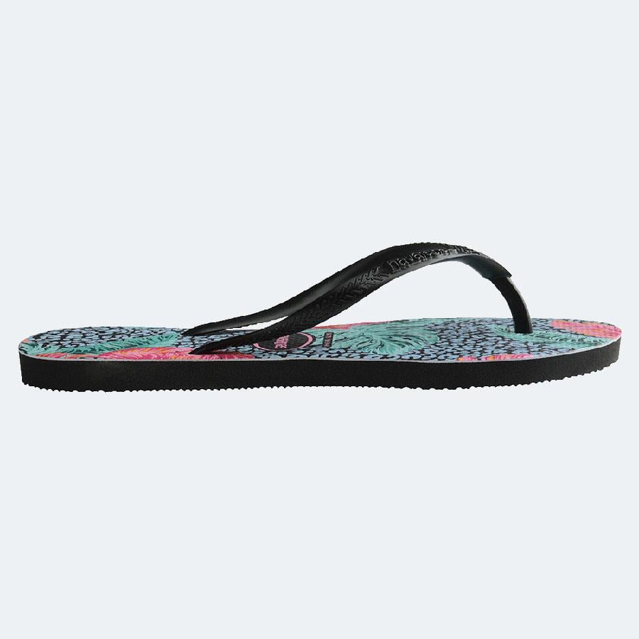 Havaianas Slim Print Floral Jessica Black Black. Havaianas Thongs in Womens Thongs & Womens Footwear. Code: HSPF1072
