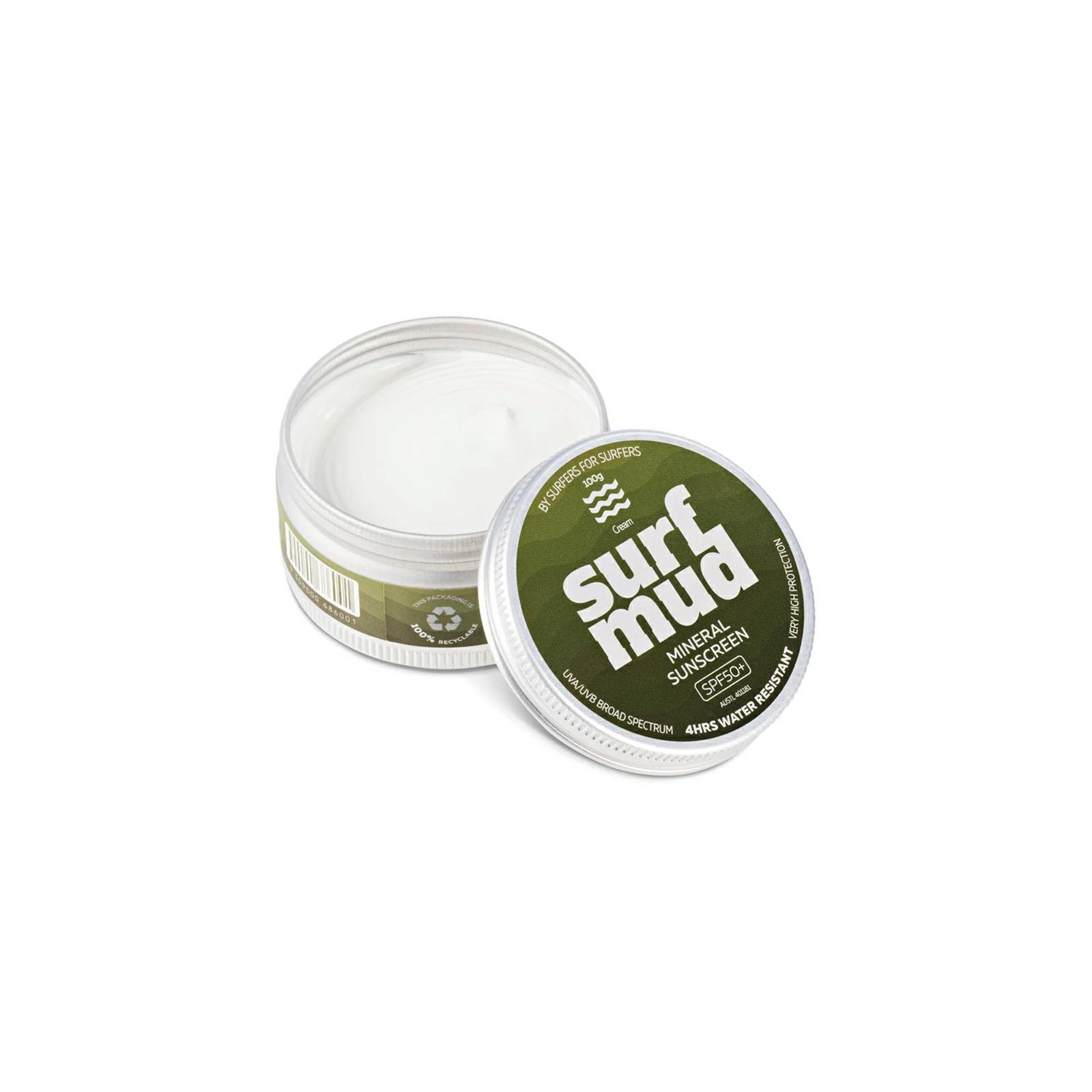 Surfmud Mineral Sunscr Spf50 100g Mineral. Surfmud Other in Generic Other & Generic Accessories. Code: MINERAL100