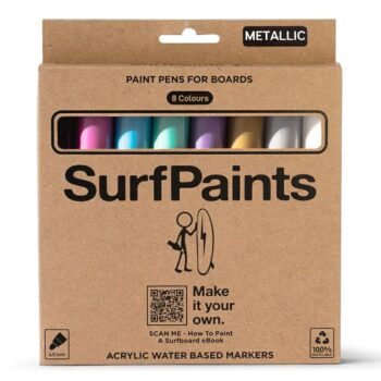 Surfpaints Surfboard Paint Pens Metallic Set Metallic. Surfpaints Parts in Boardsports Parts & Boardsports Surf. Code: SURFPAINTM