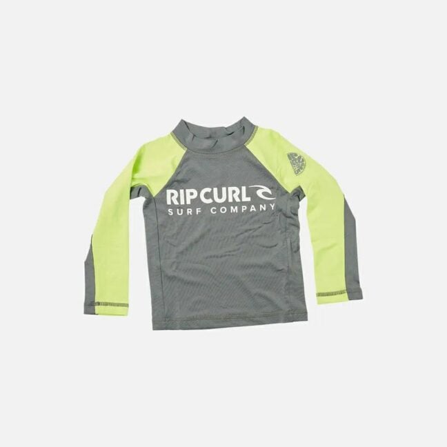 Rip Curl Shock Upf Long Sleeve Rash Vest - Boys (1-8 Years) Lime. Rip Curl Rashvests in Toddlers Rashvests & Toddlers Wetsuits. Code: TNFTRV